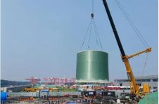 凯泉泵业集团打造直径10米的创新泵站，为济宁港航龙拱港注解决汛期排水难题